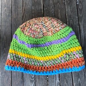 Beanie boutique hat unique original color tones.